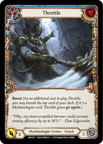 Throttle (Blue), Arcane Rising ARC025