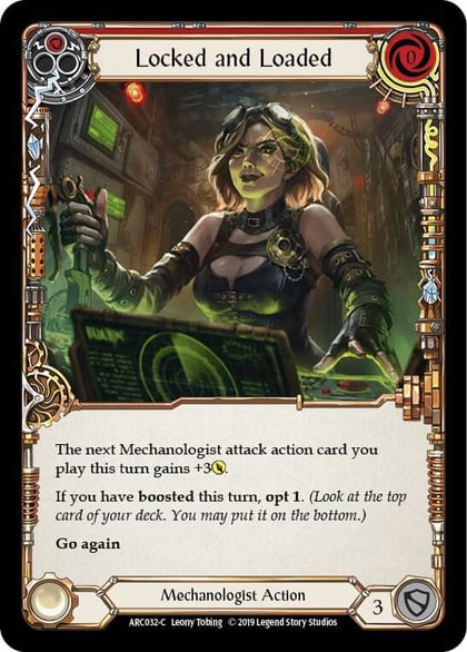 Locked and Loaded (Red), Arcane Rising ARC032