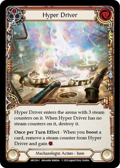 Hyper Driver, Arcane Rising ARC036