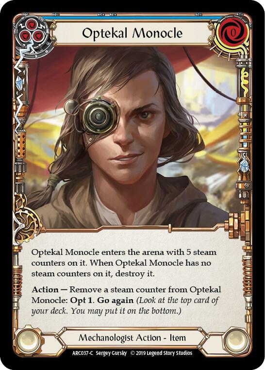 Optekal Monocle, Arcane Rising ARC037