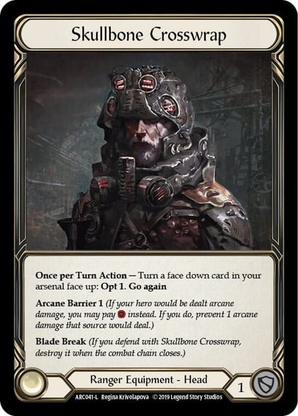 Skullbone Crosswrap, Arcane Rising ARC041