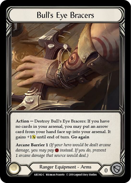 Bull's Eye Bracers, Arcane Rising ARC042