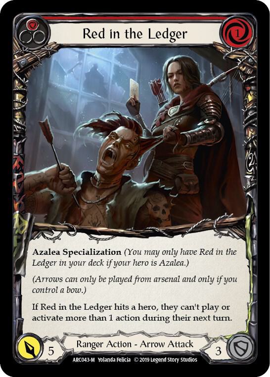 Red in the Ledger, Arcane Rising ARC043