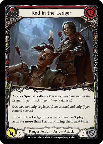 Red in the Ledger, Arcane Rising ARC043