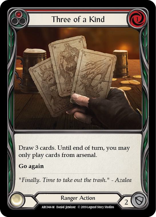 Three of a Kind, Arcane Rising ARC044