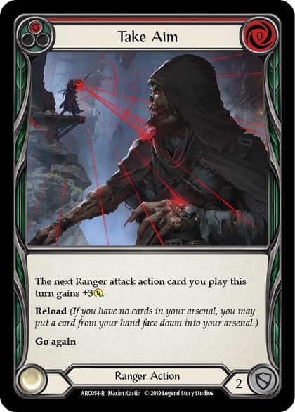 Take Aim (Red), Arcane Rising ARC054