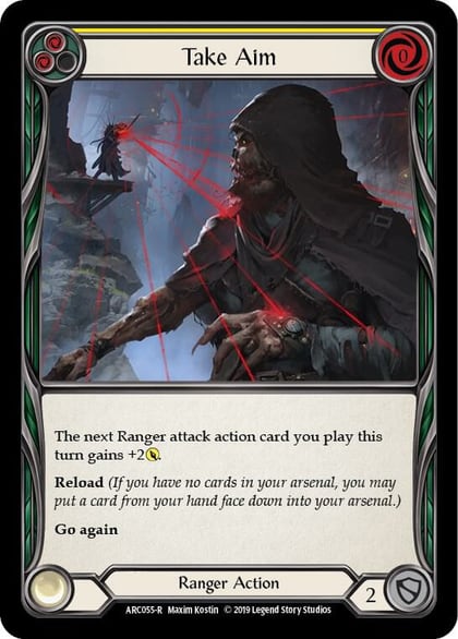 Take Aim (Yellow), Arcane Rising ARC055
