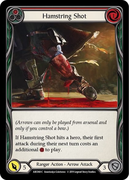 Hamstring Shot (Red), Arcane Rising ARC060