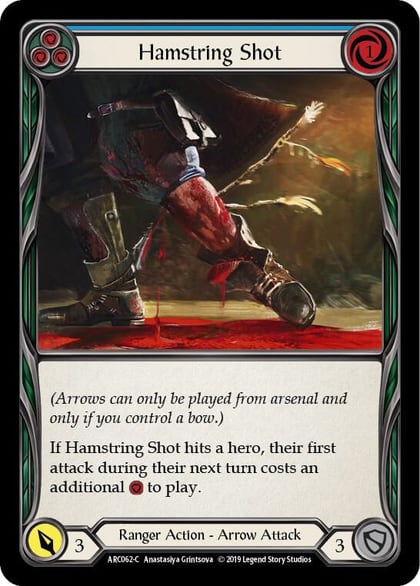 Hamstring Shot (Blue), Arcane Rising ARC062