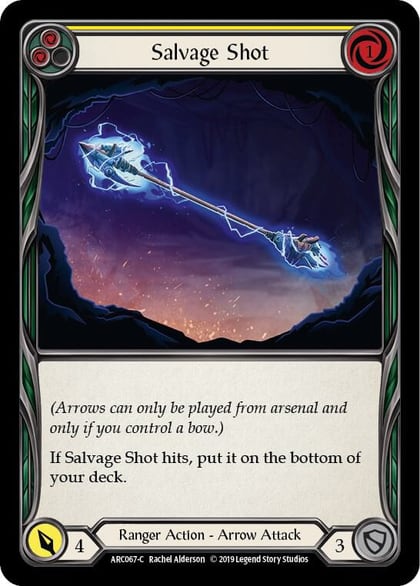 Salvage Shot (Yellow), Arcane Rising ARC067