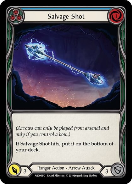 Salvage Shot (Blue), Arcane Rising ARC068