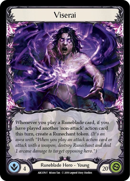 Viserai // Viserai, Rune Blood, Arcane Rising ARC076 // ARC075