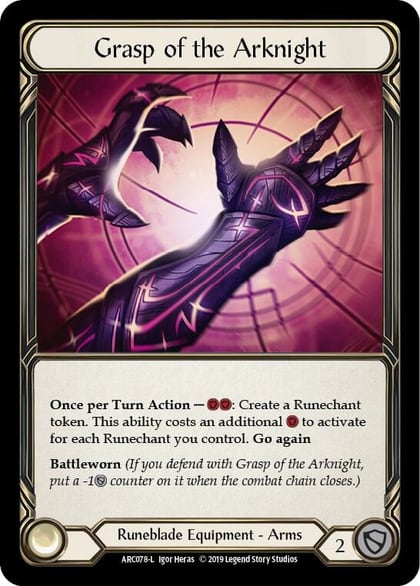 Grasp of the Arknight, Arcane Rising ARC078