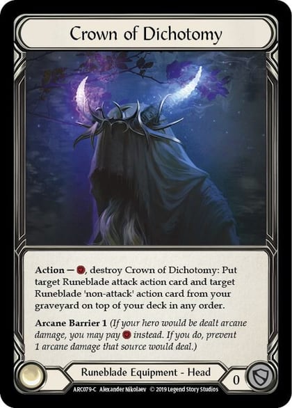 Crown of Dichotomy, Arcane Rising ARC079