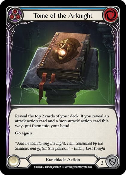 Tome of the Arknight, Arcane Rising ARC084