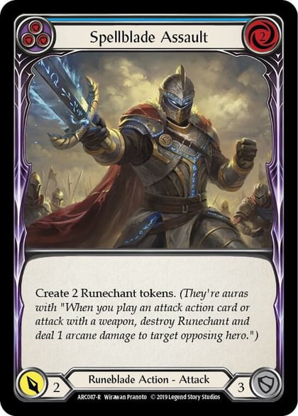 Spellblade Assault (Blue), Arcane Rising ARC087