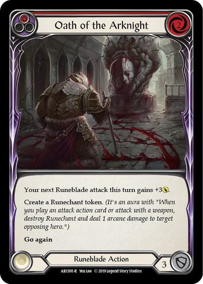 Oath of the Arknight (Red), Arcane Rising ARC091