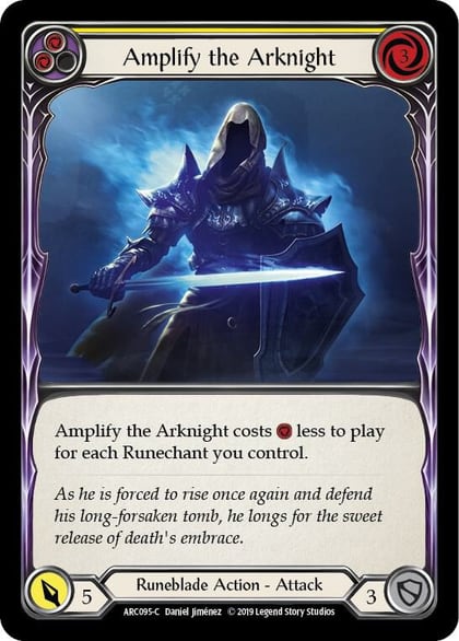 Amplify the Arknight (Yellow), Arcane Rising ARC095