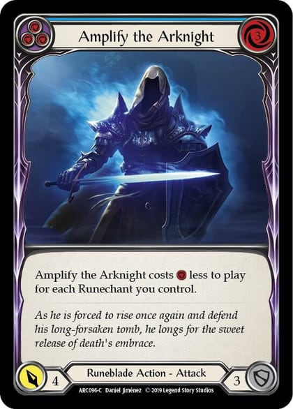 Amplify the Arknight (Blue), Arcane Rising ARC096