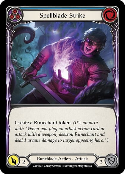 Spellblade Strike (Blue), Arcane Rising ARC105