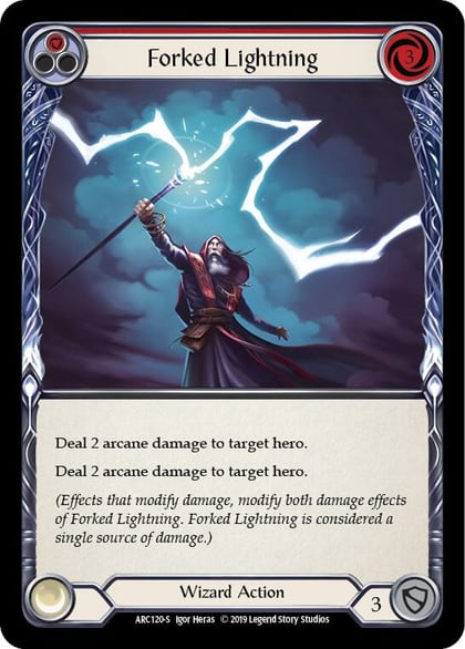 Forked Lightning, Arcane Rising ARC120