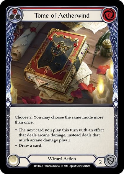 Tome of Aetherwind, Arcane Rising ARC122