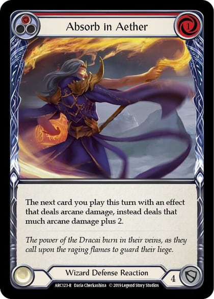 Absorb in Aether (Red), Arcane Rising ARC123