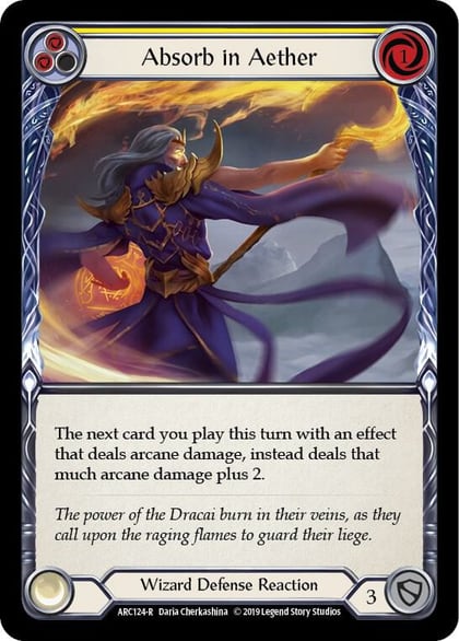 Absorb in Aether (Yellow), Arcane Rising ARC124