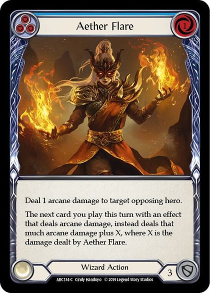Aether Flare (Blue), Arcane Rising ARC134