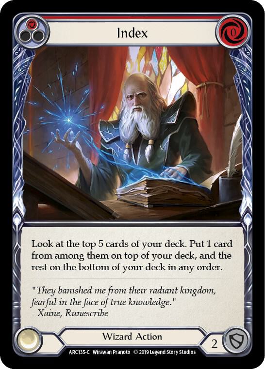Index (Red), Arcane Rising ARC135