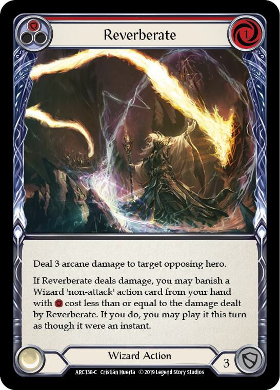 Reverberate (Red), Arcane Rising ARC138