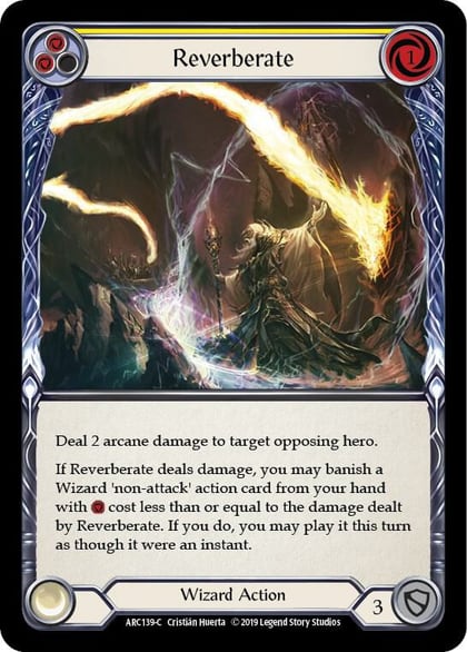 Reverberate (Yellow), Arcane Rising ARC139