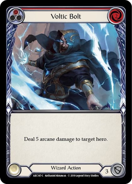 Voltic Bolt (Red), Arcane Rising ARC147