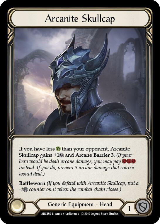 Arcanite Skullcap, Arcane Rising ARC150