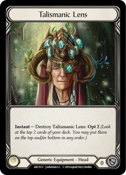 Talismanic Lens, Arcane Rising ARC151