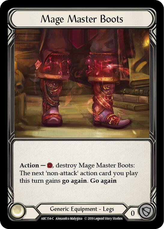 Mage Master Boots, Arcane Rising ARC154