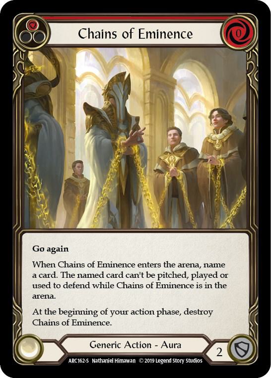 Chains of Eminence, Arcane Rising ARC162