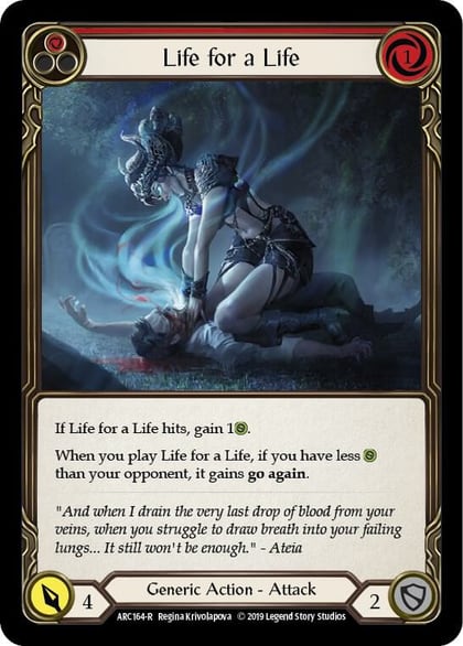 Life for a Life (Red), Arcane Rising ARC164