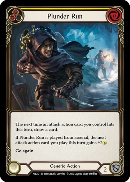 Plunder Run (Yellow), Arcane Rising ARC171
