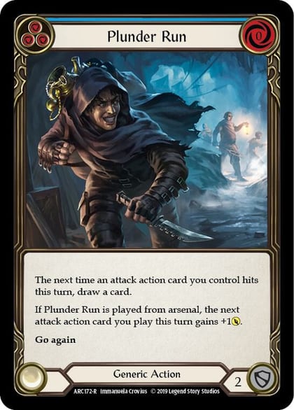 Plunder Run (Blue), Arcane Rising ARC172
