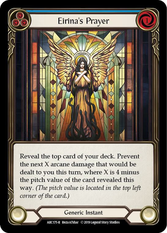 Eirina's Prayer (Blue), Arcane Rising ARC175