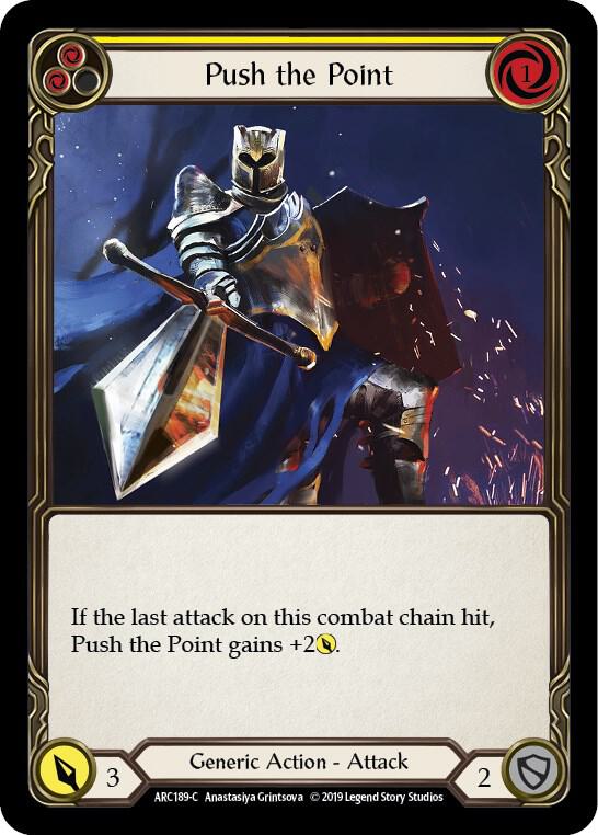 Push the Point (Yellow), Arcane Rising ARC189