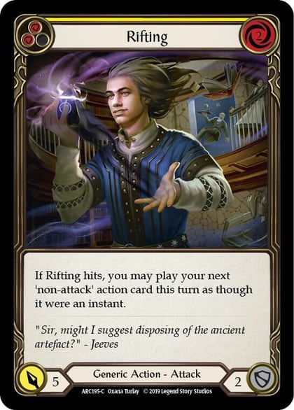 Rifting (Yellow), Arcane Rising ARC195