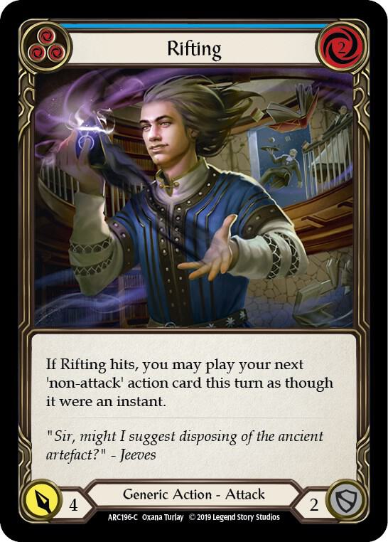 Rifting (Blue), Arcane Rising ARC196