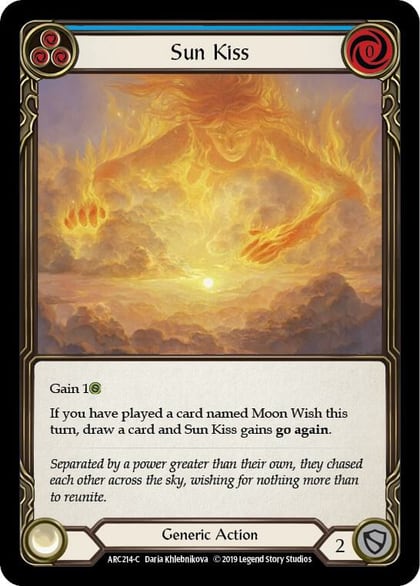 Sun Kiss (Blue), Arcane Rising ARC214