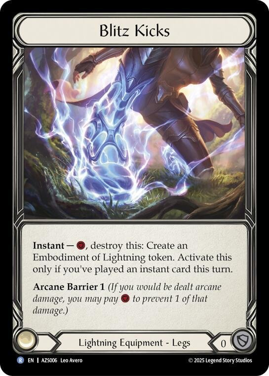 Blitz Kicks, Armory Deck: Zyggy AZS006