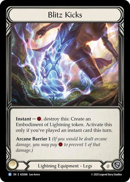 Blitz Kicks, Armory Deck: Zyggy AZS006