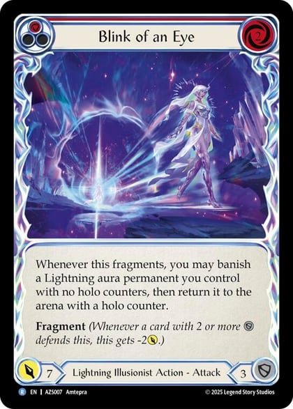 Blink Of An Eye (Red), Armory Deck: Zyggy AZS007