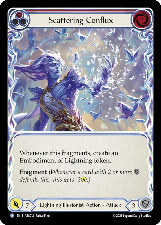 Scattering Conflux (Red), Armory Deck: Zyggy AZS012