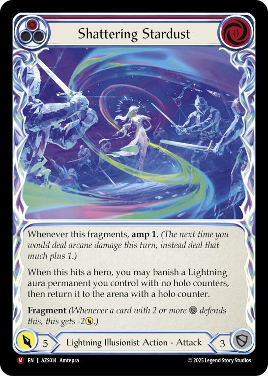 Shattering Stardust (Red), Armory Deck: Zyggy AZS014
